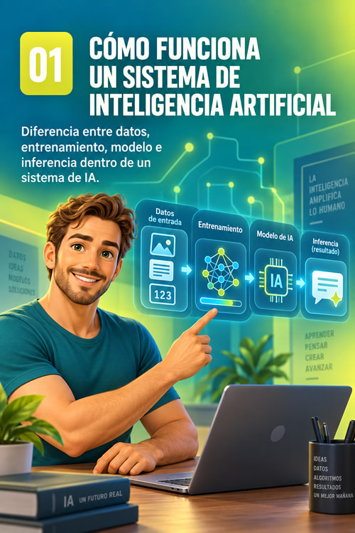 Cómo funciona un sistema de inteligencia artificial